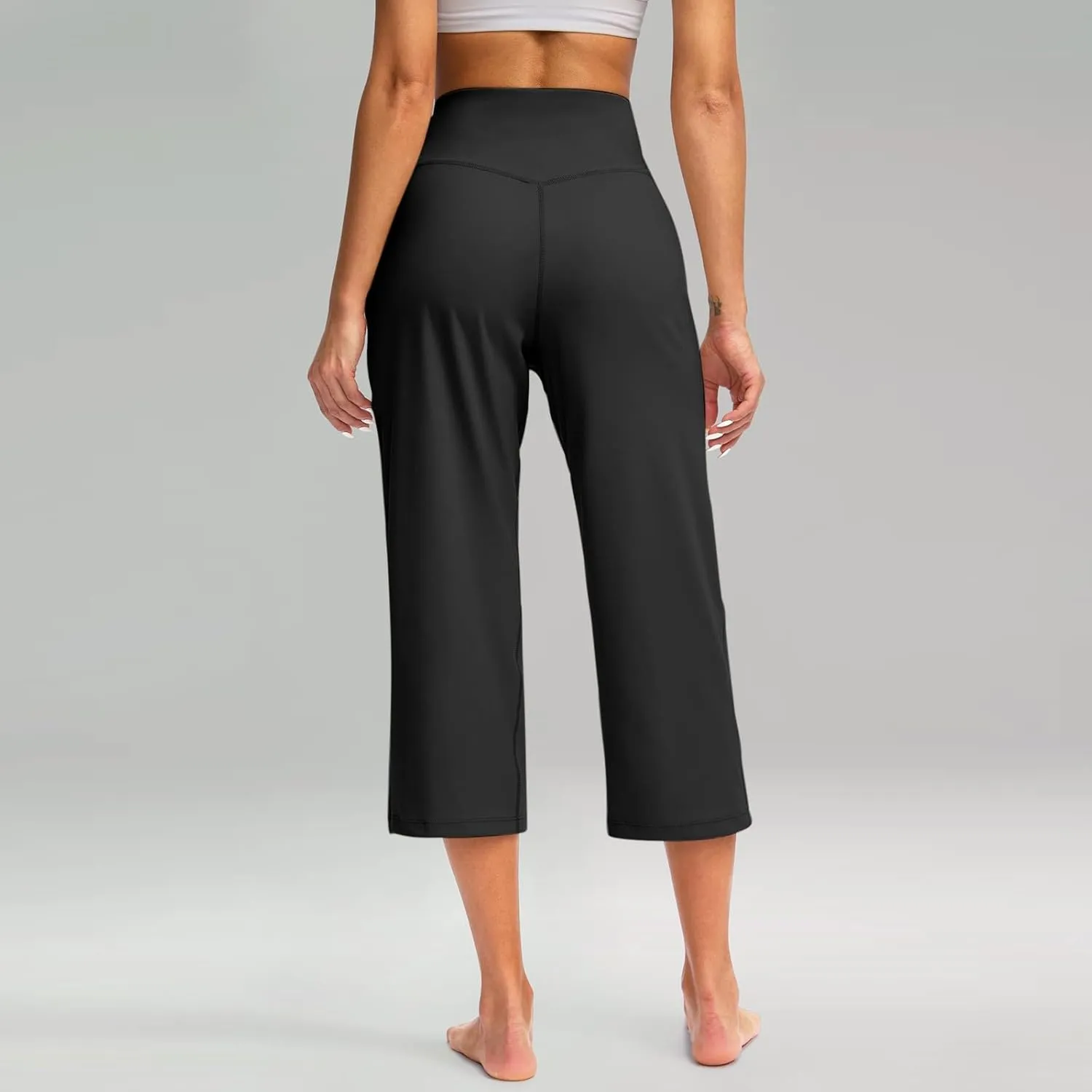 Womens Leggings Cropped Elastic Pants for Women Fashion Casual Fashion Shorts Trousers Solid Ppants Jeans Women Plus