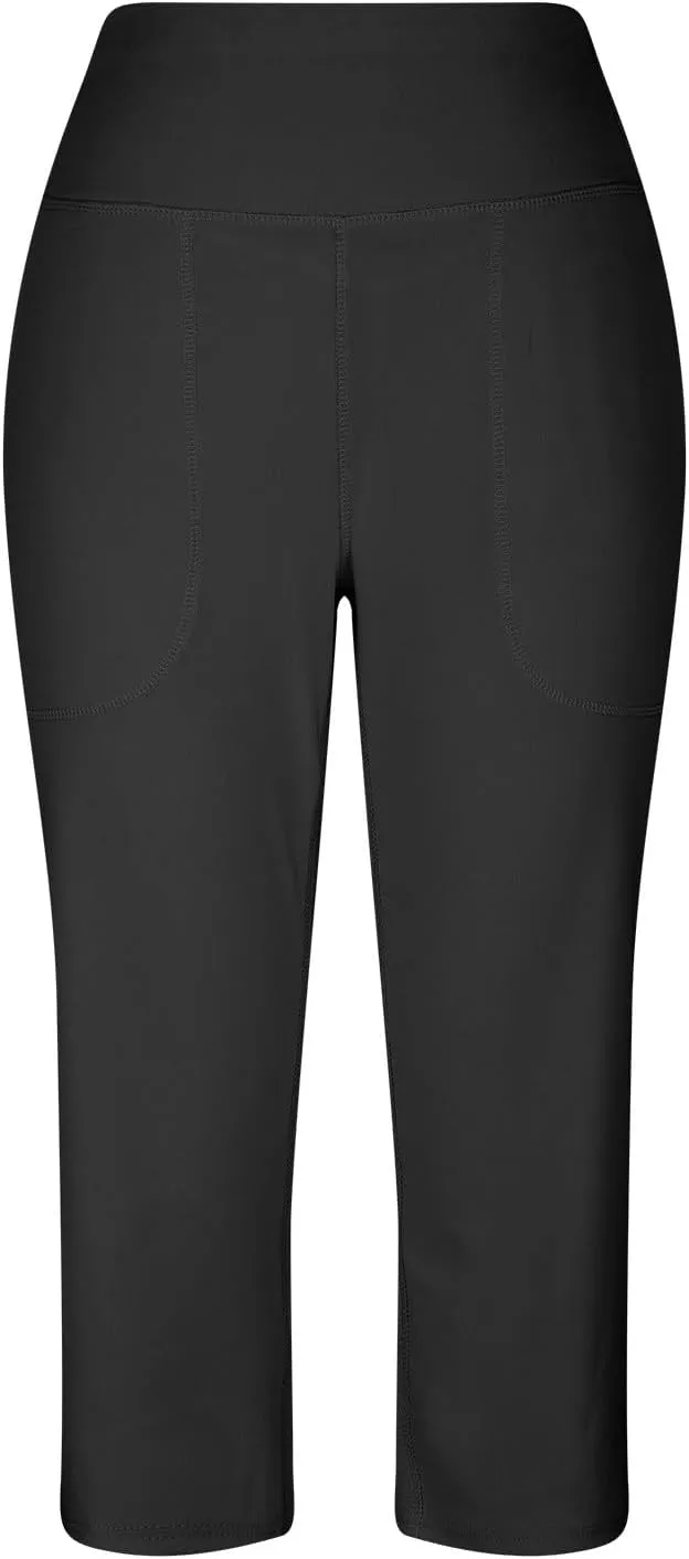 Womens Leggings Cropped Elastic Pants for Women Fashion Casual Fashion Shorts Trousers Solid Ppants Jeans Women Plus