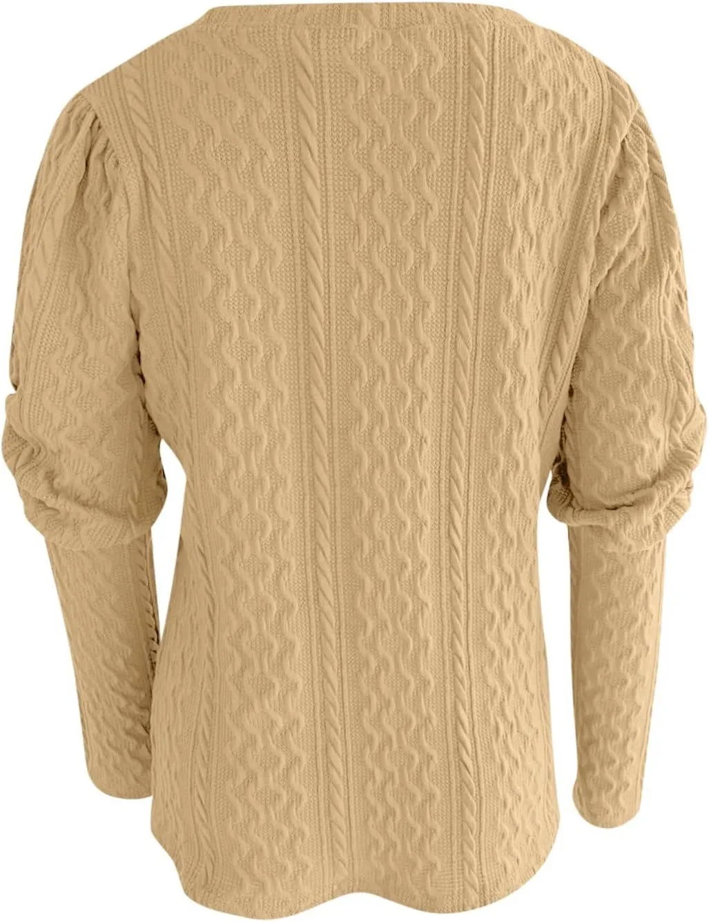 Women's Long Cardigans Pullover Casual Knit Sweaters Sleeve Crewneck Sweater Tops Oversized Sweater