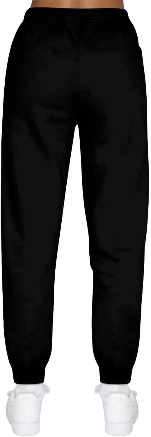 Womens Sweatpants Baggy Drawstring Plus Size Joggers Cinch Bottom Fleece Sweatpants Casual Athletic Joggers with Pockets