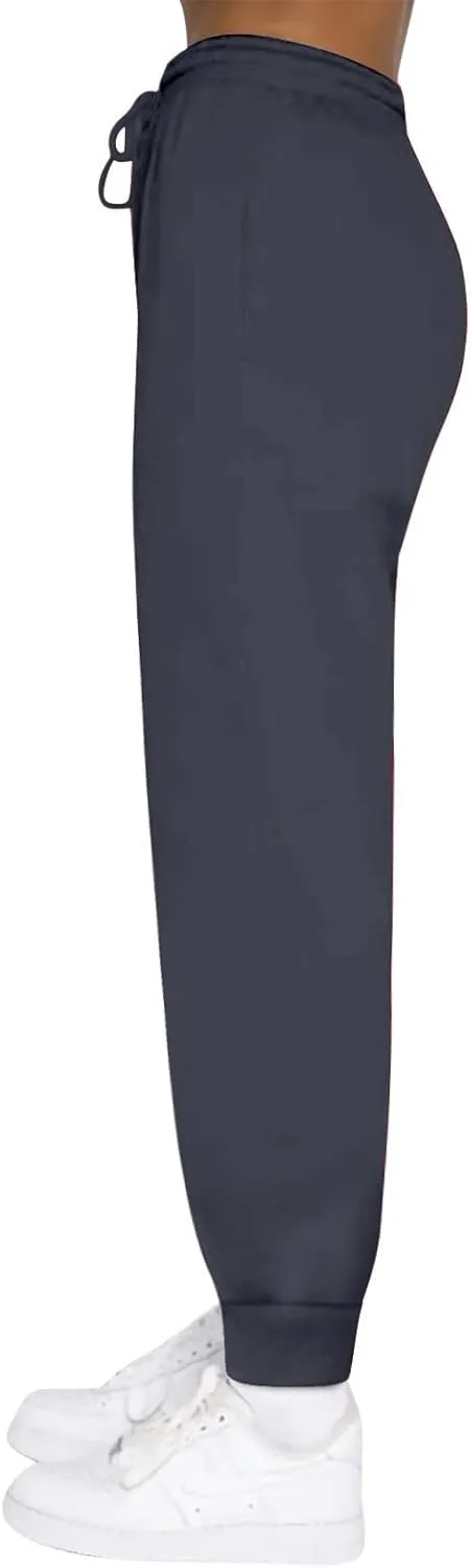 Womens Sweatpants Baggy Drawstring Plus Size Joggers Cinch Bottom Fleece Sweatpants Casual Athletic Joggers with Pockets