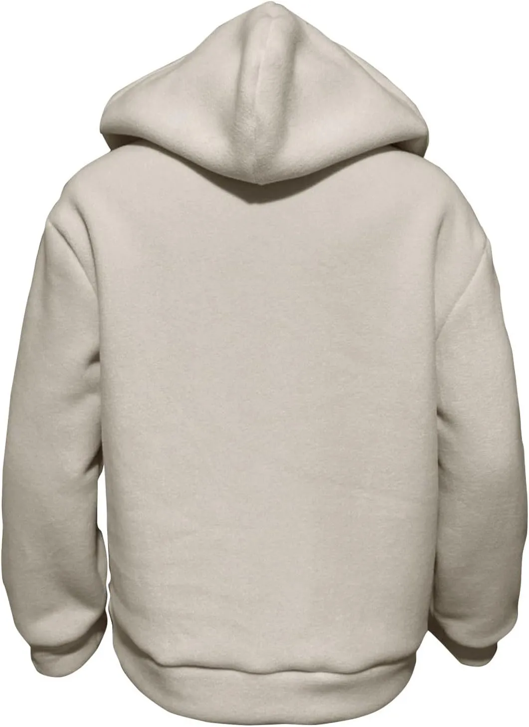 XOWRTE Women's Sherpa Lined Hooded Sweatshirt Zip Up Winter Warm Hoodie Comfy Hooded Fleece Hoodies Cropped Jacket for Winter